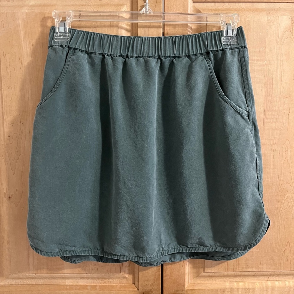 Patagonia olive green skirt medium